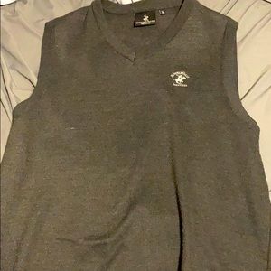 Charcoal sweater vest